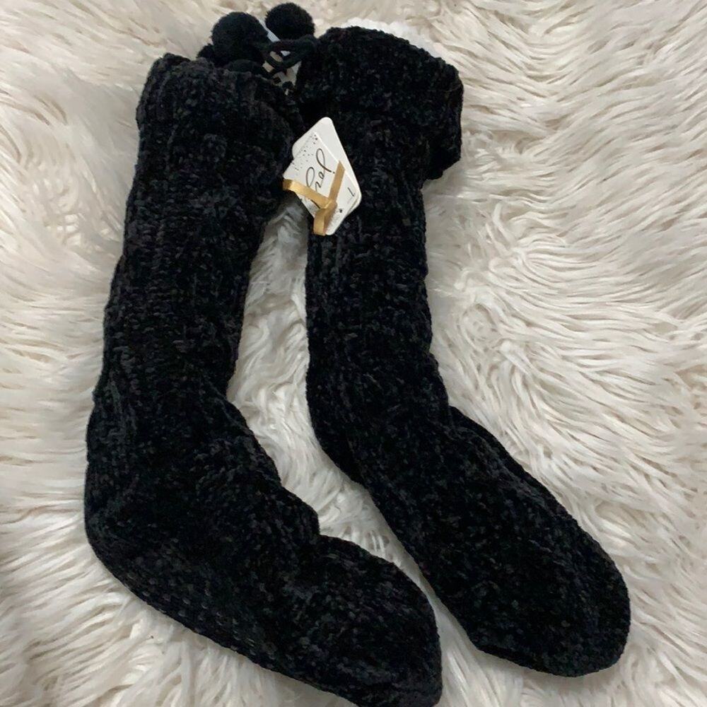 GIFT SET WARM‎ SOCKS BLACK ONE SIZE NWT